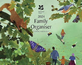 National Trust Family Planner Calendar 2024