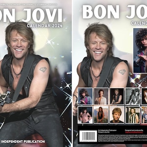 Rocking Bongiovi Calendar 2024 - The Jovi Experience