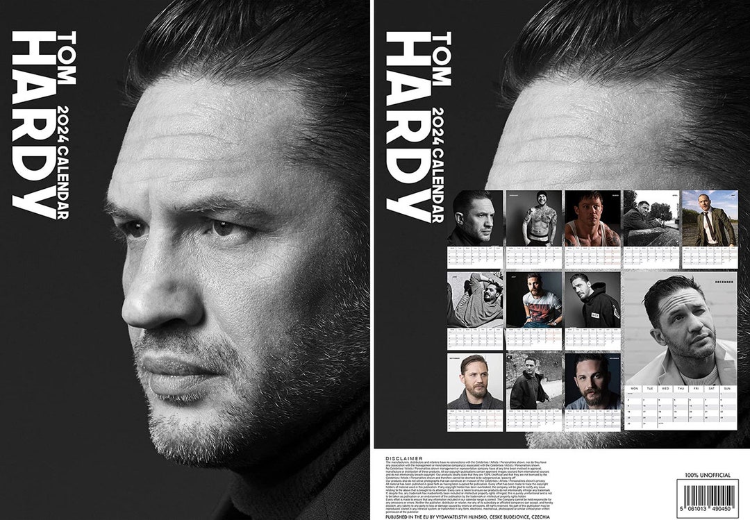 Tom Hardy Calendar 2024 Etsy UK