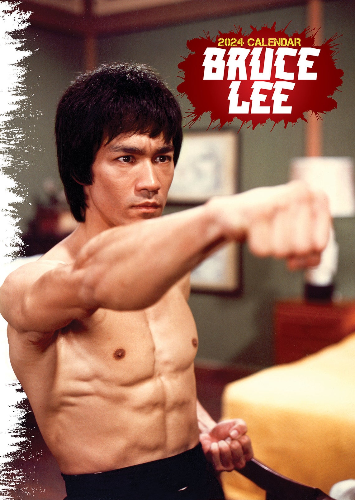 Bruce Lee Calendar 2024 Lee Xiaolong Etsy