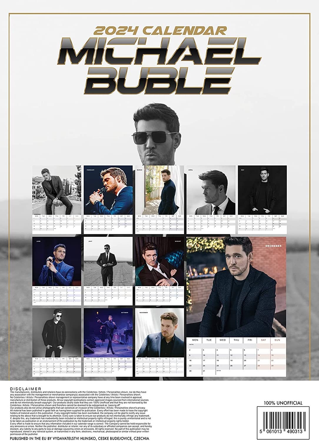 Michael Buble Calendar 2024 Etsy