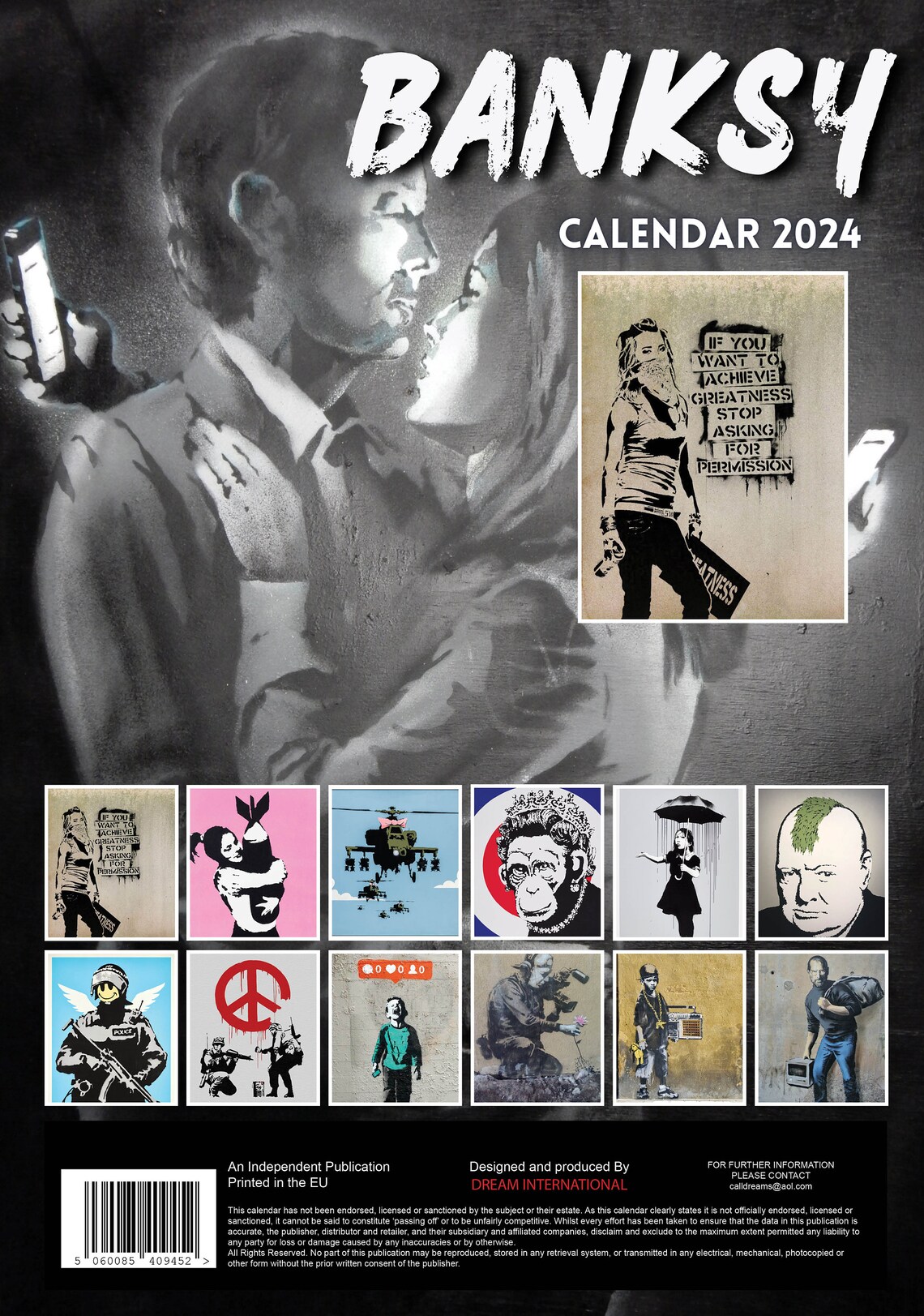 Banksy Calendar 2025 Etsy UK