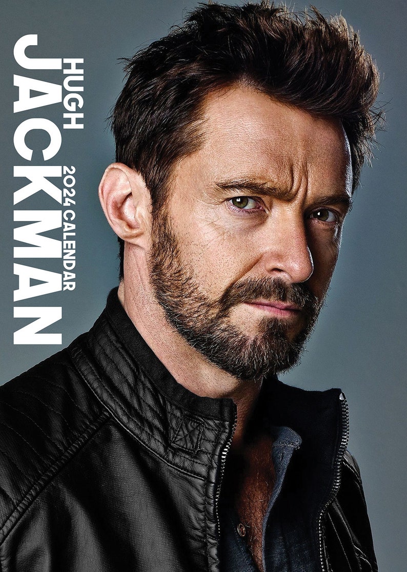 Hugh Jackman Calendar 2024 Etsy