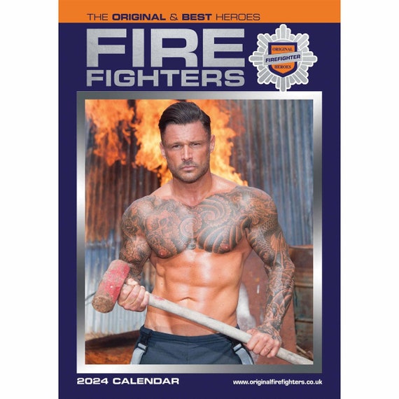 Firefighters Official Calendar 2024 - Etsy Norway