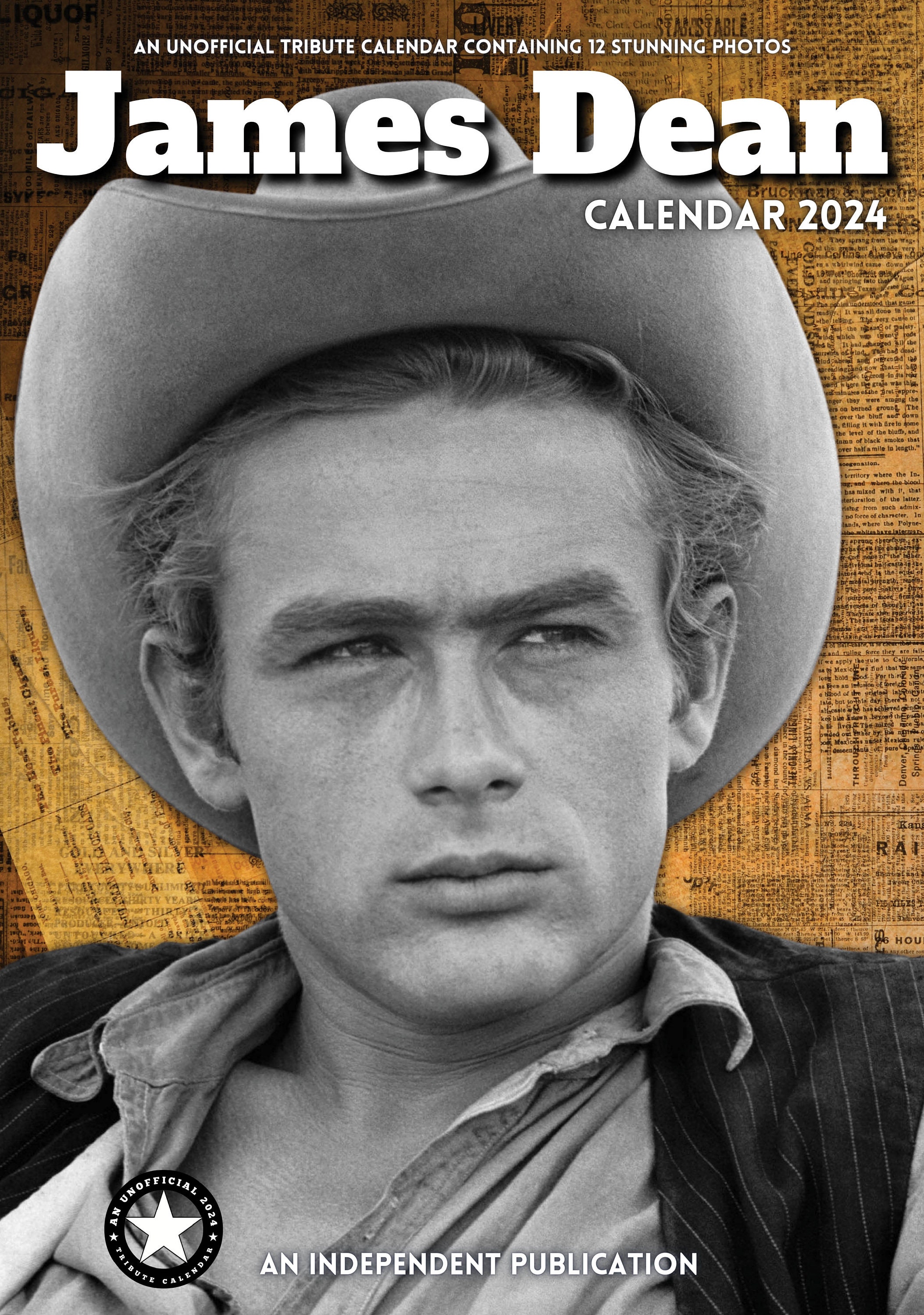 James Dean Calendar 2024 Etsy