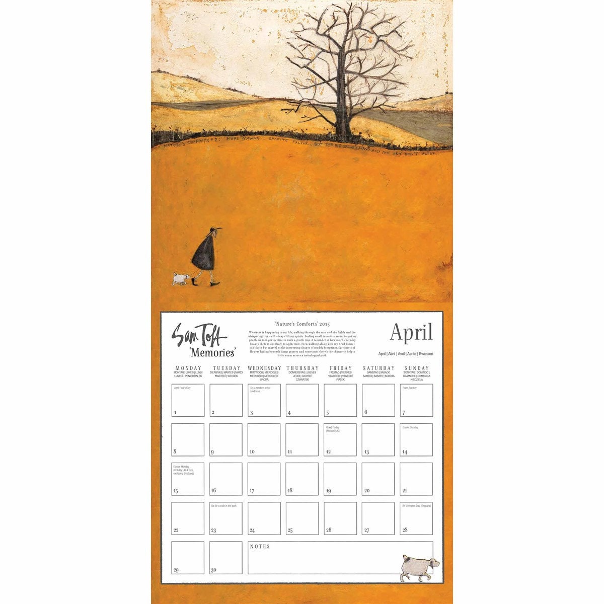 Sam Toft Memories Calendar 2024 Etsy UK