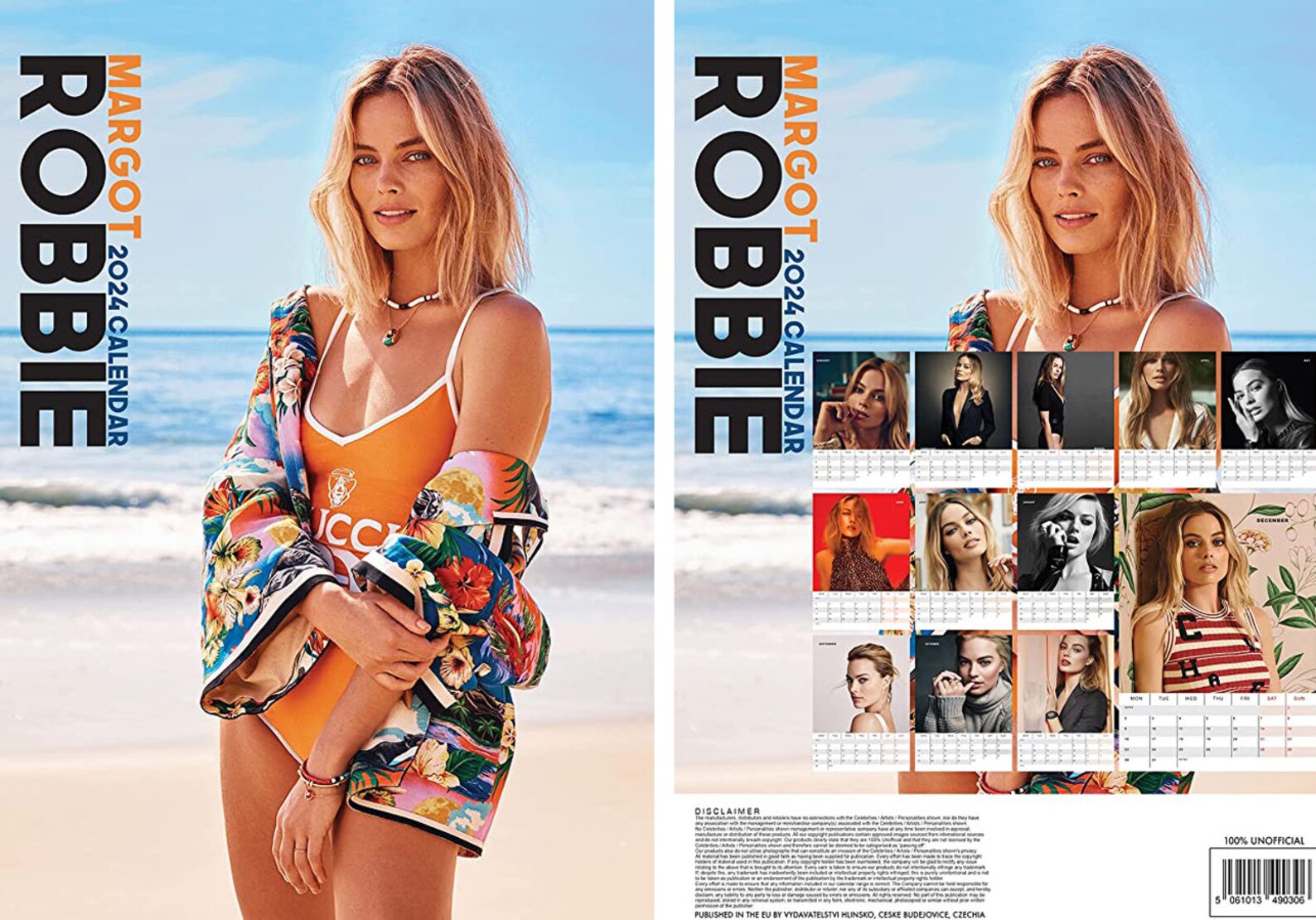 Margot Robbie Calendar 2024 Etsy