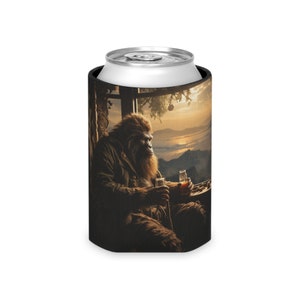 Bigfoot Can Cooler with Stunning Scenic View - Keep Drinks Cold in Style!