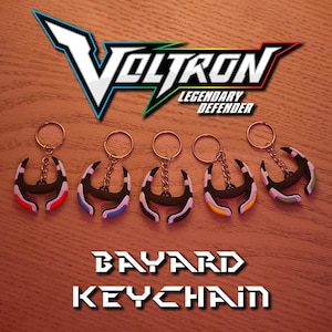 3D Printed Voltron Legendary Defender Bayard Keychains – Shiro, Keith, Lance, Pidge & Hunk