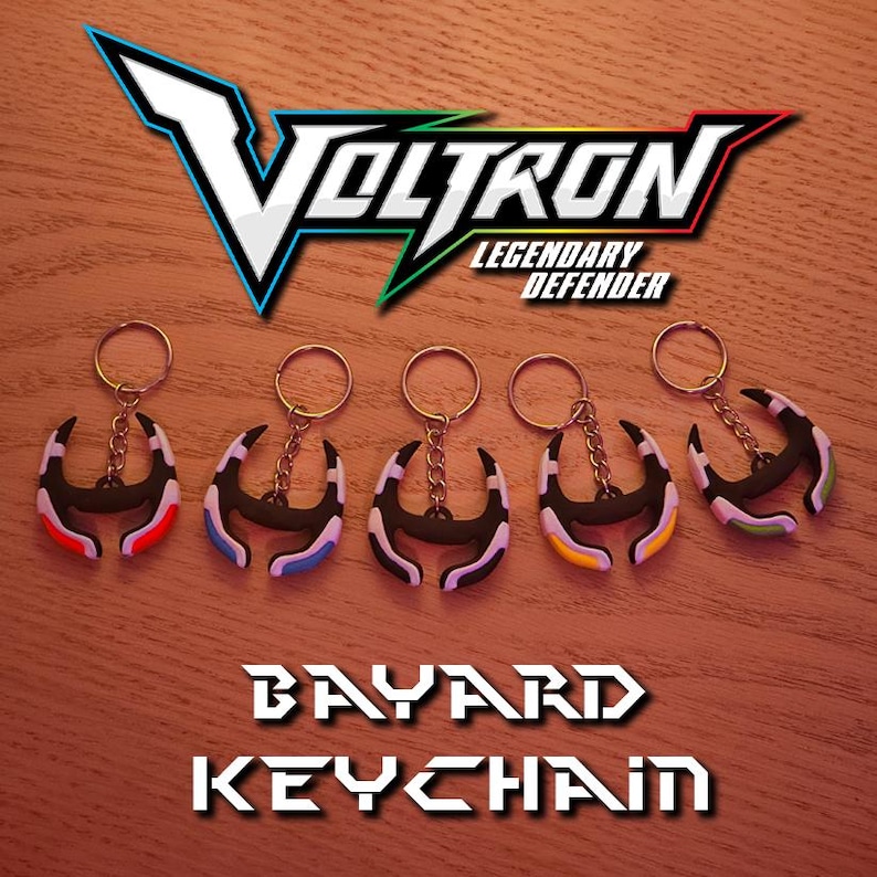 Voltron Bayard Keychains