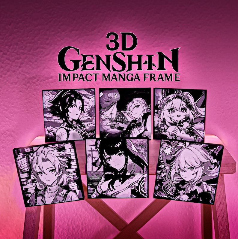Genshin Impact Manga Frame