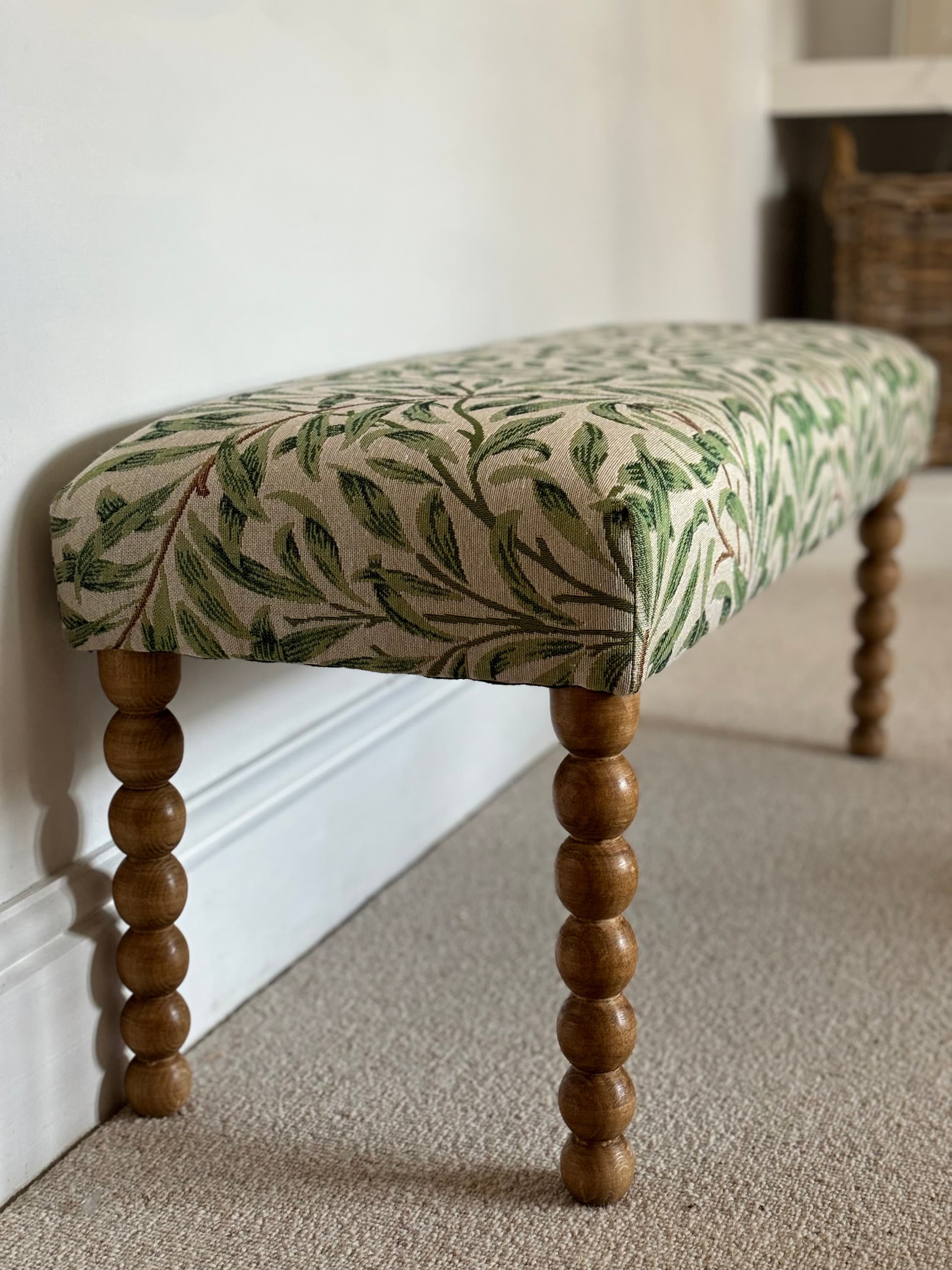 Thin upholstered bench online