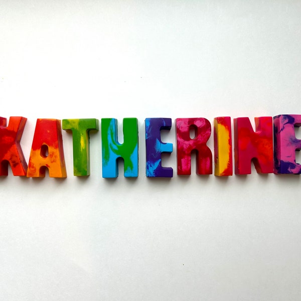 Personalized Name Crayons - TIE DYE