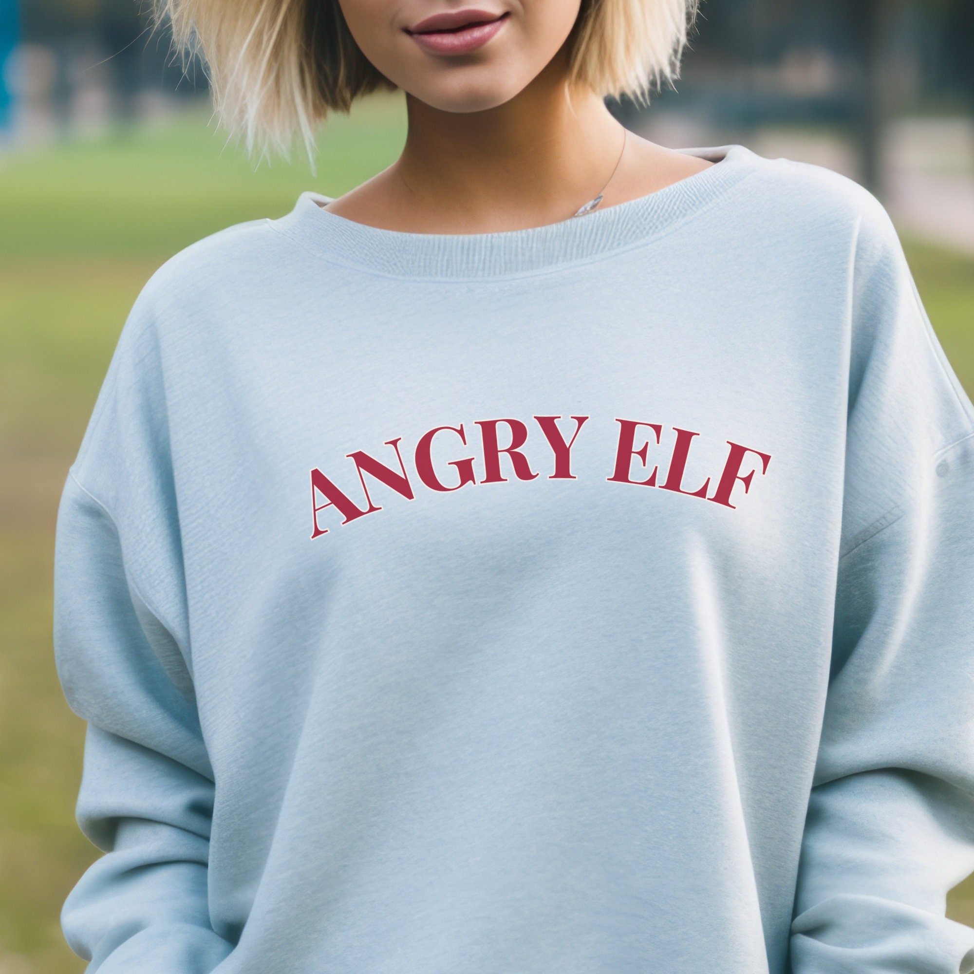 Funny Christmas Sweaters Elf 