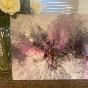 Acrylic painting wall art