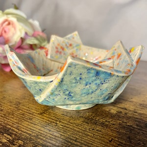 Origami Decorative Handmade Ceramic Bowl - Etsy Origami Decorative Handmade Ceramic Bowl - Etsy