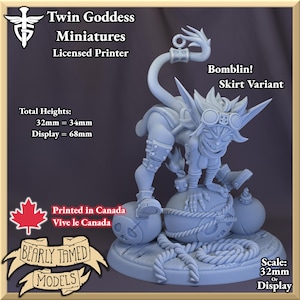 Bomblin! | Twin Goddess Miniatures | 2 variants | 32mm/Display Scale