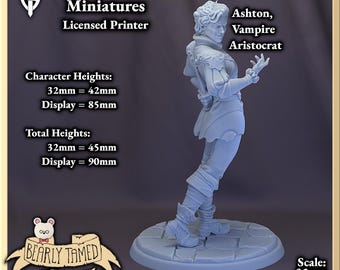 Lae'zel From Baldur's Gate 3 (fan Art) | Miniature Scale 1:15