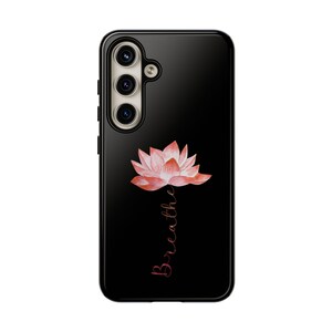 Lotus Yoga iPhone Case: Breath Meditation, Tough Protective Cover