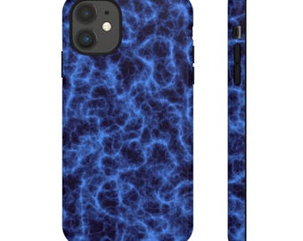 Abstract iPhone Case, Blue iPhone Case, iPhone 13 Case, iPhone 13 Pro Case