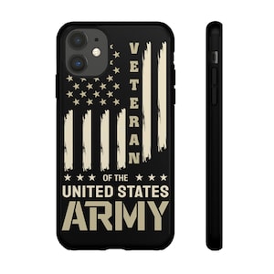 US Army Veteran iPhone Case: Military Phone Protector