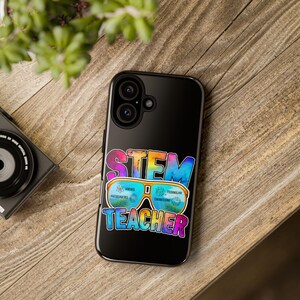 STEM Teacher iPhone Case: Science, Math, Engineering, Technology