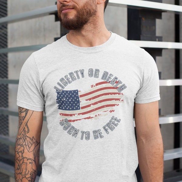 Independence Day, 4th july, USA flag shirt, confortable various colors, USA tshirt Unisex Cotton 100% t-shirt