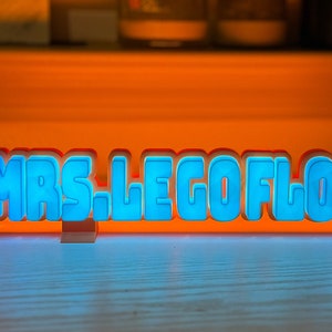 3D-gamertag | Aangepast gamertagbord| Aangepaste gamertag | Gamertag-lampje | Gepersonaliseerd lichtbord met slinger |