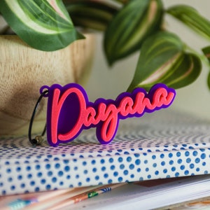 Nametag / Backpack Tags / Kids Name Tags / Custom Colorful Name Tag