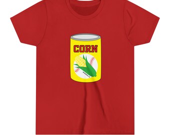 Can of Corn - Youth Baseball Short Sleeve Tee