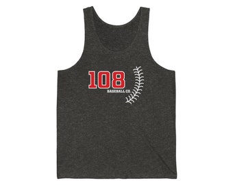 108 Baseball Tank, 108 Baseball Co, Baseball dad shirt, baseball gifts
