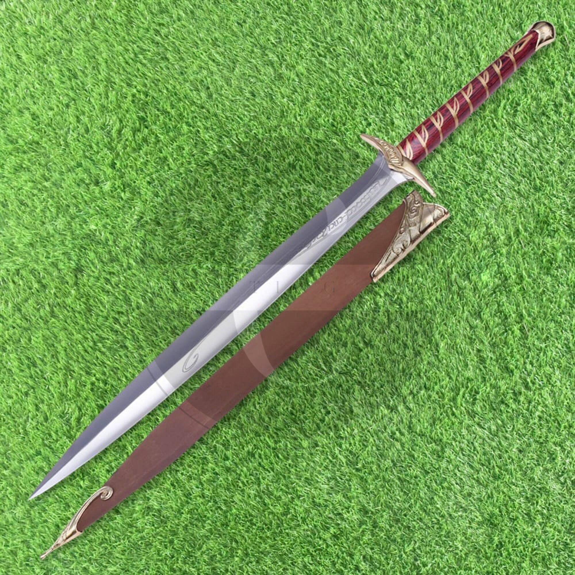 Short Battle Ready Sting Sword Sting Sword With Scabbard. Etsy