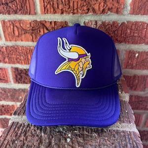 Purple Vikings Trucker Hat