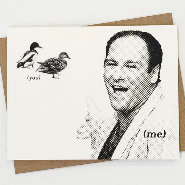 Tony & The Ducks - Greeting Card