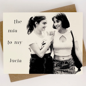Lucia and Mia - Greeting Card