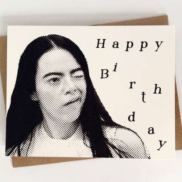 Happy Birthday - Bella Baxter - Greeting Card