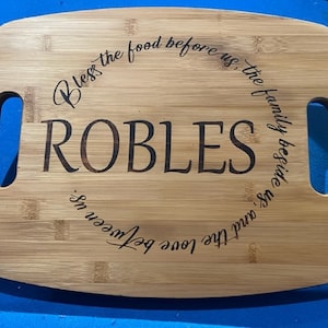 Wood Burned personalized Kitchen Board