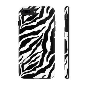 Trendy Bold Zebra-Handyhülle | Langlebig | Leichtgewicht | iPhone 16 Pro Max Plus 15 14 13 Mini SE 12 11 X SE XR Xs 8 7| Samsung S24 S23 S22 S21