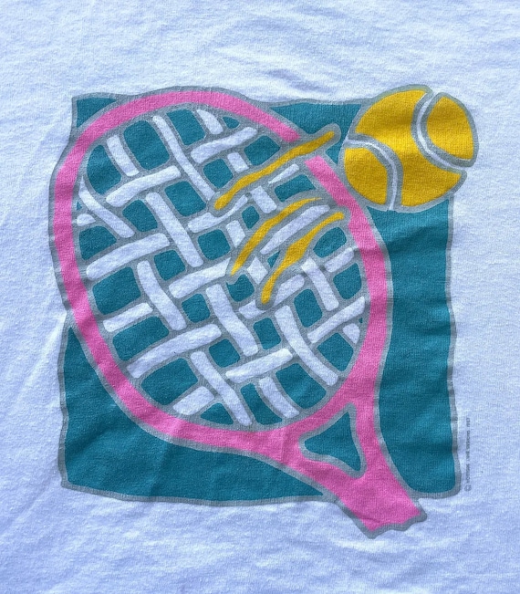 1987 Tennis T-Shirt - image 2