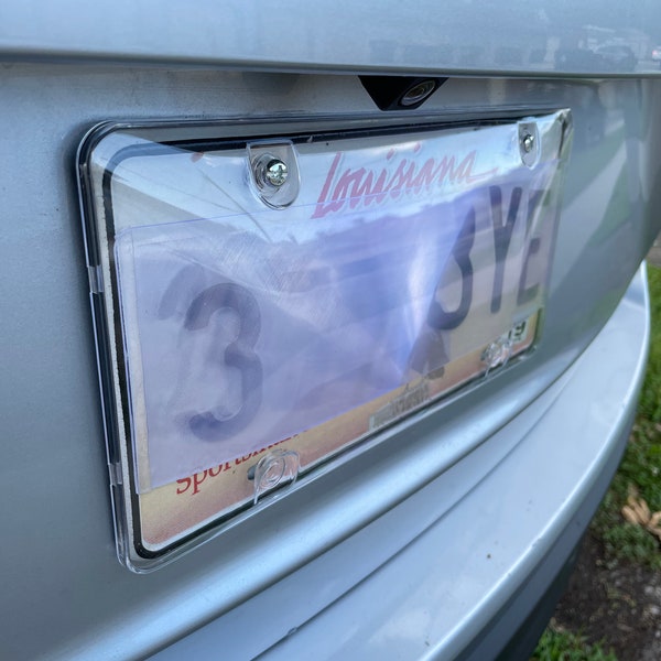 License Plate Cover Camera Blocker Etsy