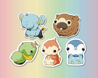 Pudgymon Stickers (Sinnoh)