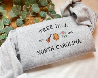 Embroidered One Tree Hill sweatshirt