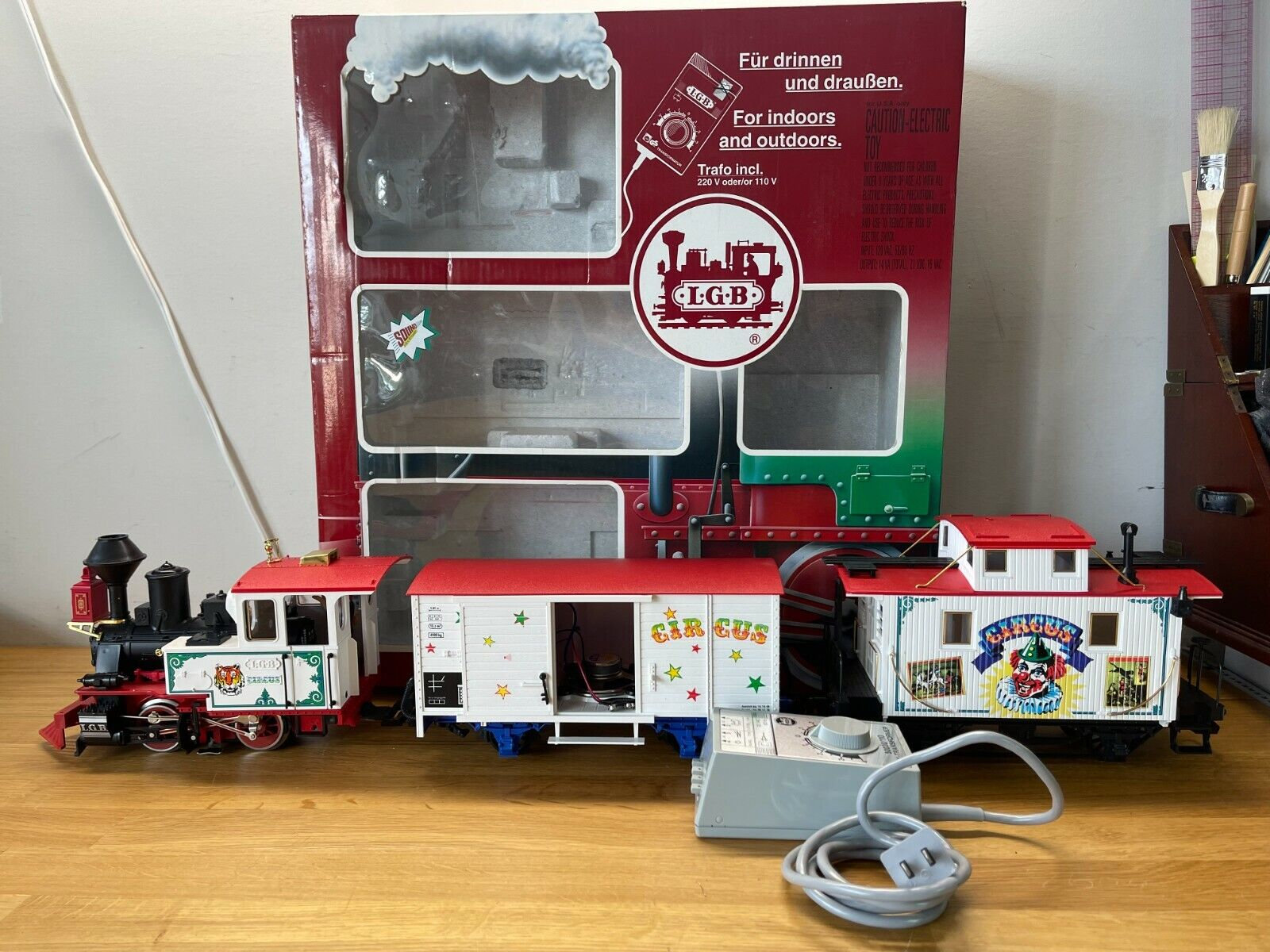 LGB 78902 G Scale CIRCUS SET With 24171 Locomotive Made in LGB 78902 G Scale CIRCUS SET With 24171 Locomotive Made in