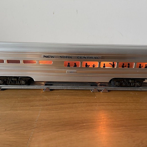 MTH New York CENTRAL 400 Passenger Car 15" Long TESTED O Gauge