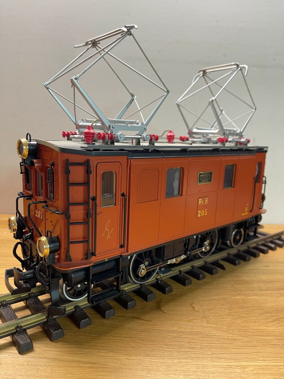 LGB LEHMANN 2045 LOKOMOTIVE Rh.B 205 G Spur W. Germany - Etsy.de