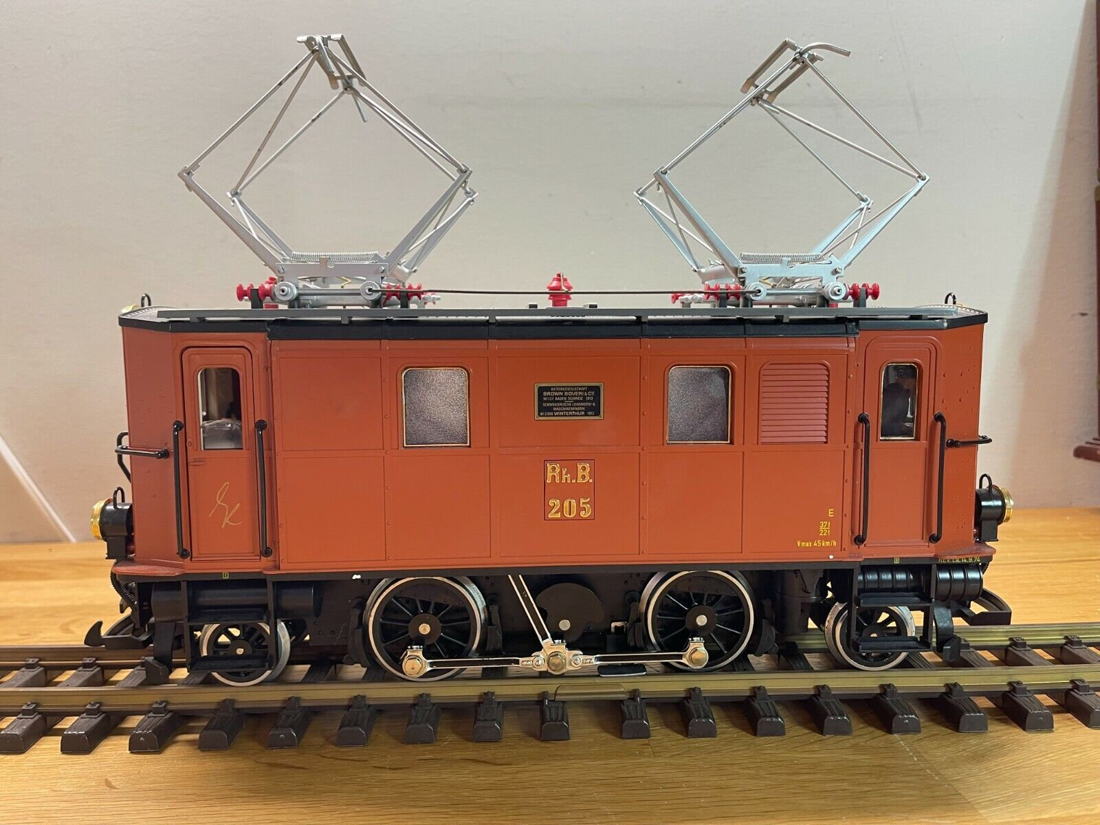 LGB LEHMANN 2045 LOCOMOTIVE Rh.b 205 G Scale W. Germany - Etsy