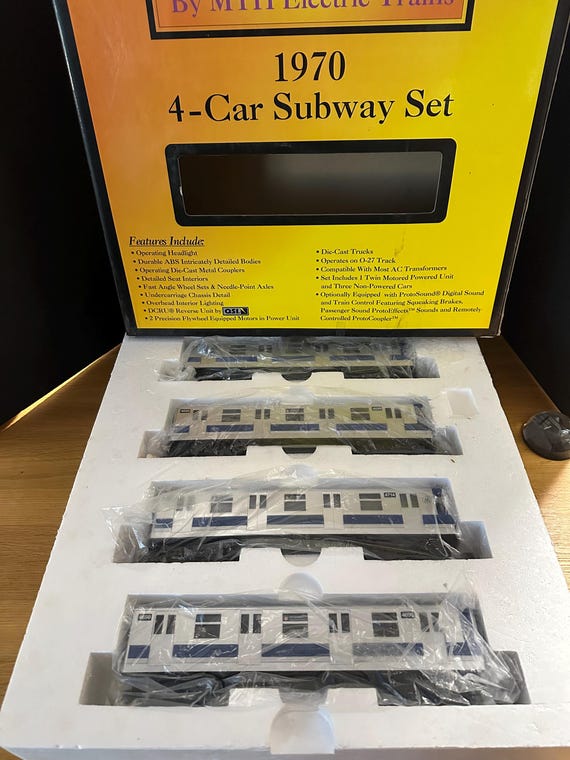 o gauge mth subway set