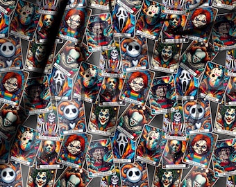 Horror Tarot Seamless File