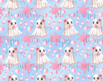Ghost bubblegum seamless file