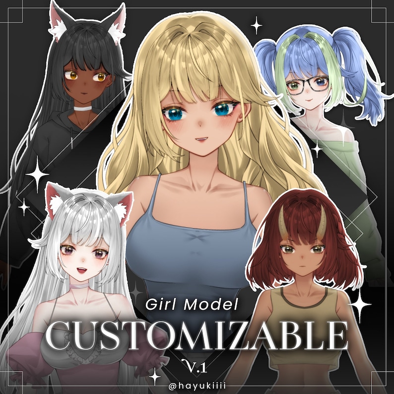 Live2d Model, Vtuber, Vtube Studio, Vtuber, Customizable Vtuber, Streaming, Twitch Vtuber, Full Body Vtuber, Adopt Vtuber, Cute Vtuber, Premade Vtuber, Universal Vtuber